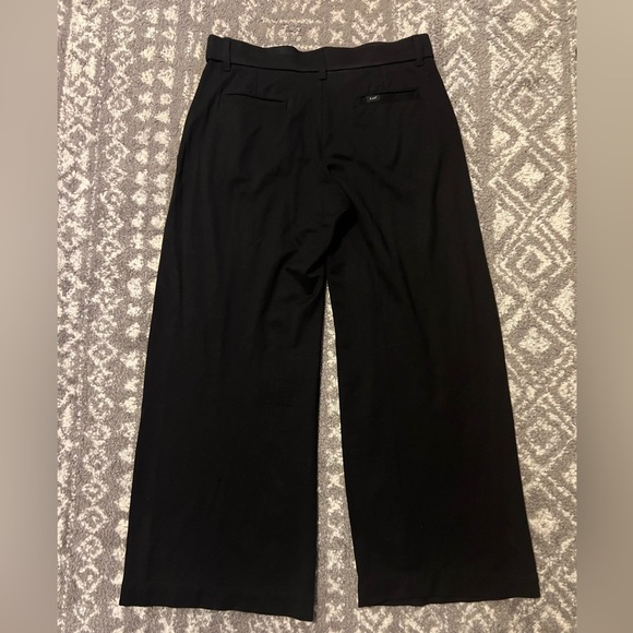 LEE I Black Wide-Leg Trousers SIZE L (T123) - Picture 6 of 9